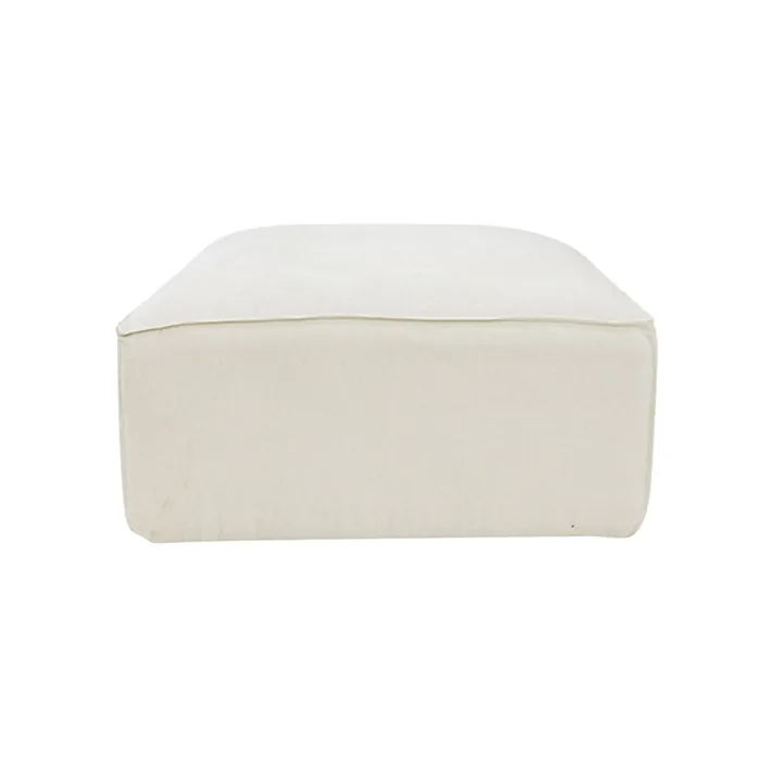Norwood Muse Flax Small Ottoman