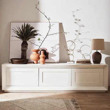 Marais TV Unit White - 228cm product view 2