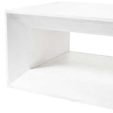 Marais White Coffee Table product view 6