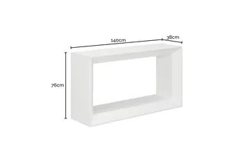 Marais Console Table White product view 5