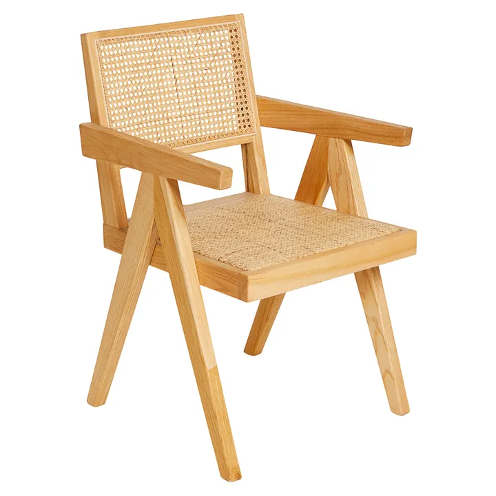 Lucerne Accent Chair Natural and Rattan