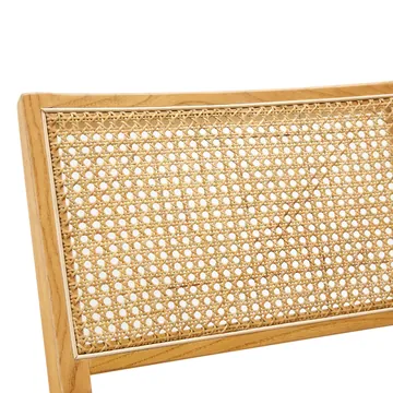Lucerne Dining Armless Chair Natural and Rattan product view 8
