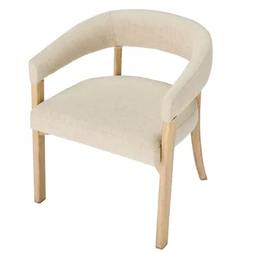 Bronte Dining Chair Brushed Elm & Natural product view 6