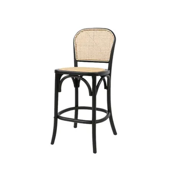 Hudson Counter Stool Black/Natural product view 3