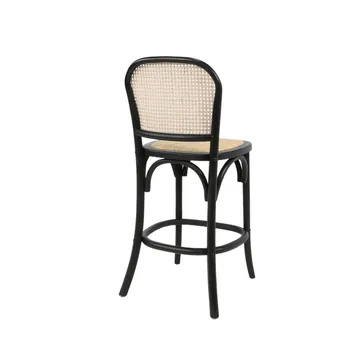 Hudson Counter Stool Black/Natural product view 4