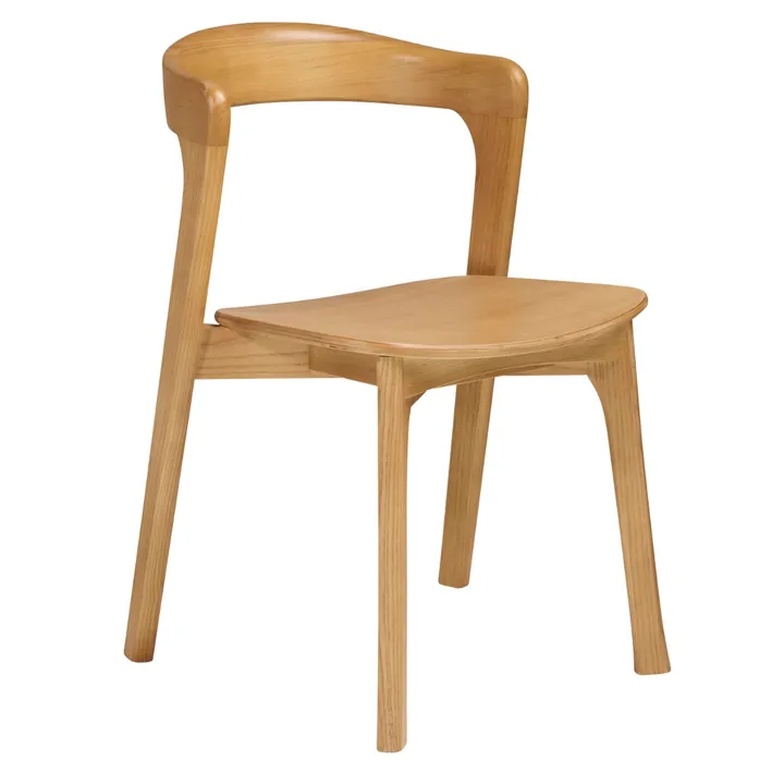 Chatsworth Dining Chair Black in Natural