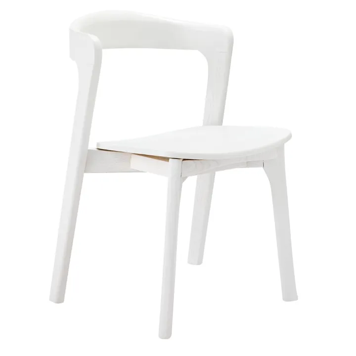Chatsworth Dining Chair Black in White