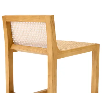 Ravello Natural & Rattan Counter Stool product view 8