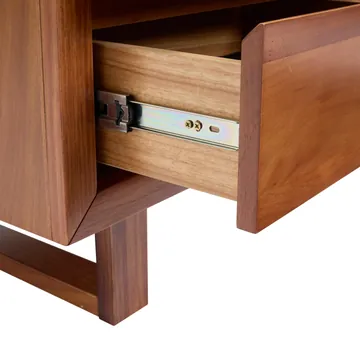 Delphine Bedside Table Blackwood - 2 Drawer product view 6