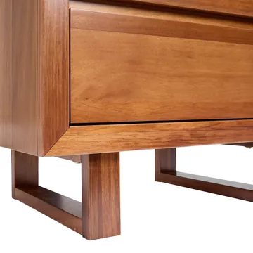 Delphine Bedside Table Blackwood - 2 Drawer product view 7