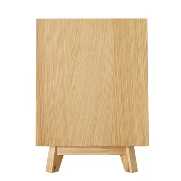 Umbria Oak Bedside Table - 2 Drawer product view 6