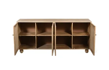 Noelle Mango Wood and Rattan Buffet product view 7