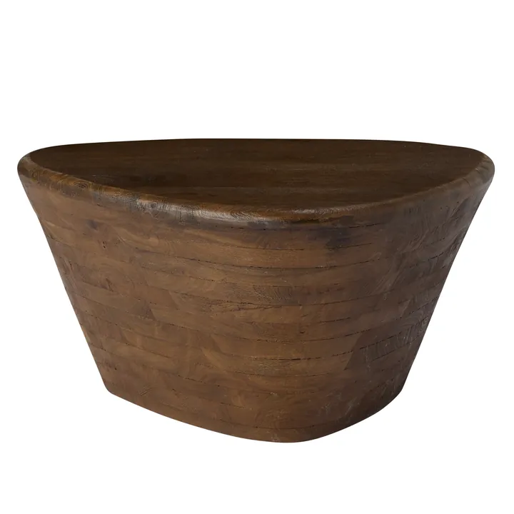 Florence Umber Mango Wood Side Table