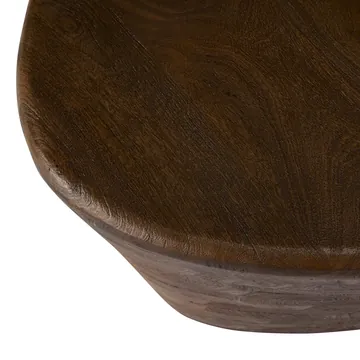 Florence Umber Mango Wood Side Table product view 10