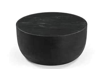Imogen Coffee Table Black - 100 x 100 x 45cm product view 2