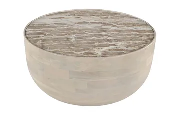 Imogen Coffee Table Natural - 100 x 100 x 45cm product view 2