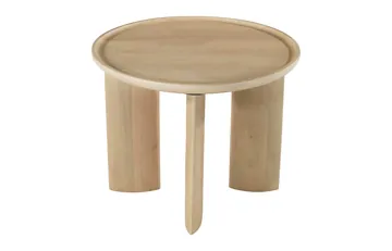 Fontaine Medium Coffee Table Natural - 60 x 60 x 47cm product view 3