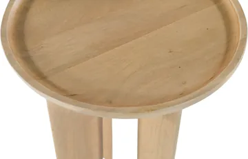 Fontaine Side Table Natural - 40 x 40 x 52cm product view 3