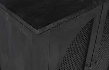 Trevi Bar Cabinet Black product view 6