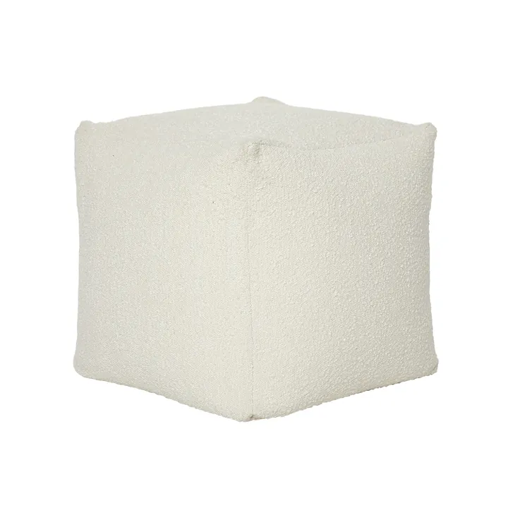 Helene Boucle Pouf  - 45cm x 45cm x 45cm
