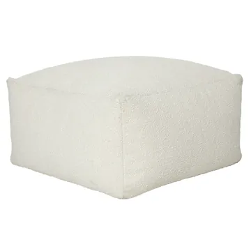 Helene Boucle Pouf  - 66cm x 66cm x 35cm product view 2