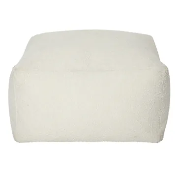 Helene Boucle Pouf  - 66cm x 66cm x 35cm product view 5