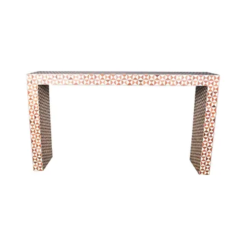 Corvina Exclusive Console Table Resin Multi - 140cm product view 1