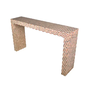 Corvina Exclusive Console Table Resin Multi - 140cm product view 2