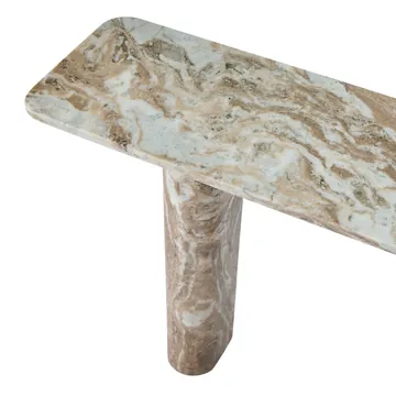 Jacinta Toronto Marble Console Table product view 5