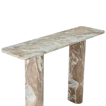 Jacinta Toronto Marble Console Table product view 7
