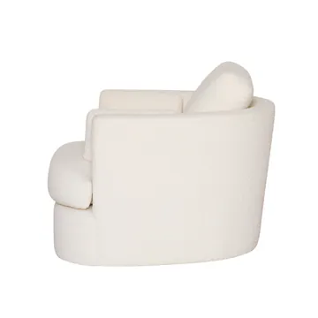 Jasper Swivel Chair Boucle Ivory product view 3