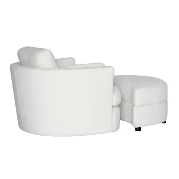 Jasper Swivel Chair Boucle Ivory product view 9