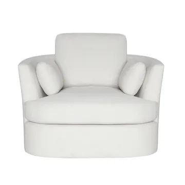 Jasper California Ivory Swivel Chair product view 1