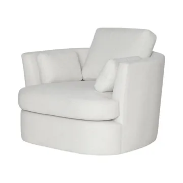 Jasper California Ivory Swivel Chair product view 2