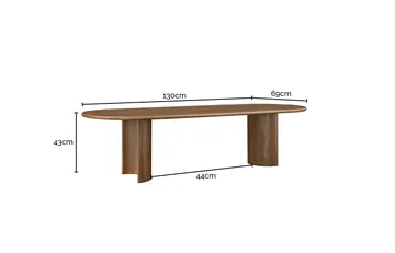 Calista Coffee Table Chestnut product view 7