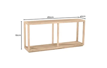 Estelle Reclaimed Elm Console Table product view 6