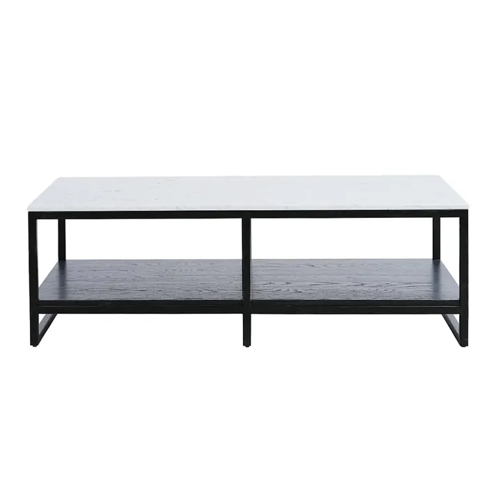 Francesca Coffee Table  Cararra Marble - 130 x 70 x 40 cm