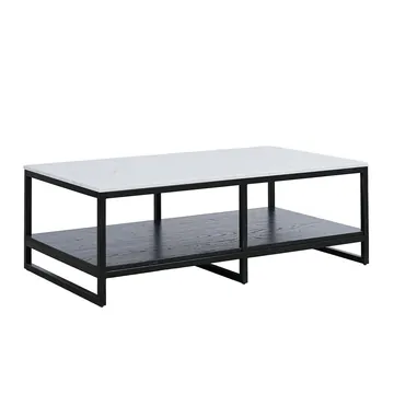 Francesca Coffee Table  Cararra Marble - 130 x 70 x 40 cm product view 2