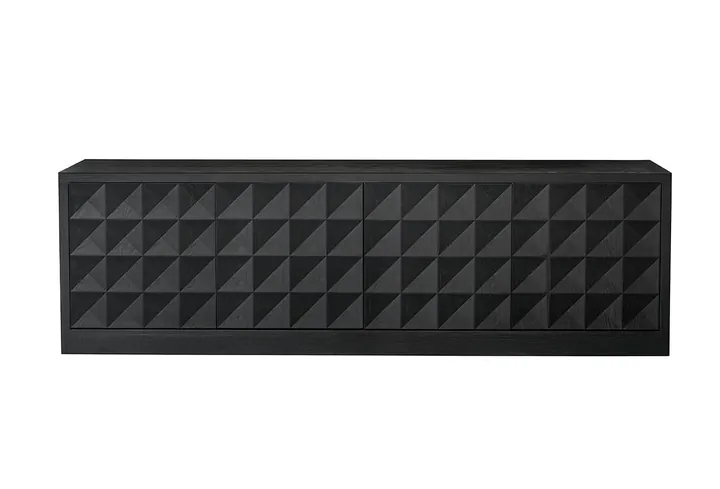 Kingsley Buffet Oak Black - 234  x 46  x 70cm