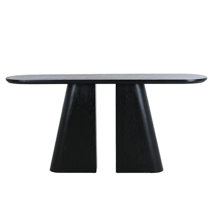 Primrose Console Table Black - 160 x 40 x 75 cm