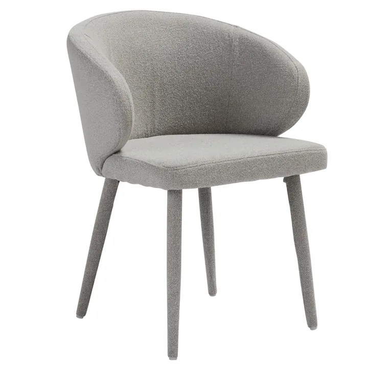 Eden Dining Chair Muse Chocolate in Grey