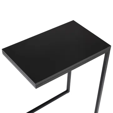 Celine Black Rectangular Sofa Table product view 6