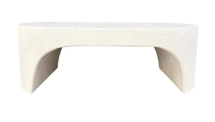 Capri Coffee Table Milky White