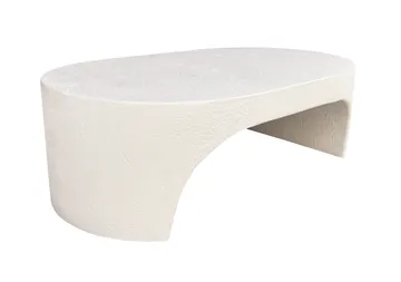 Capri Coffee Table Milky White product view 2