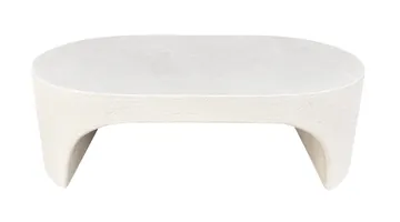 Capri Coffee Table Milky White product view 3