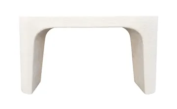 Capri Console Table Milky White product view 5