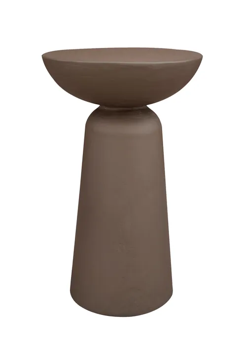 Kiara Side Table Desert Brown - 30 x 30 x 50cm