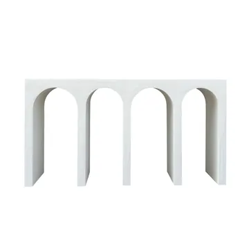 Opaline Console Table Pure White product view 1