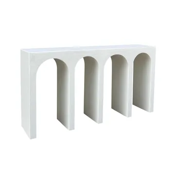 Opaline Console Table Pure White product view 4