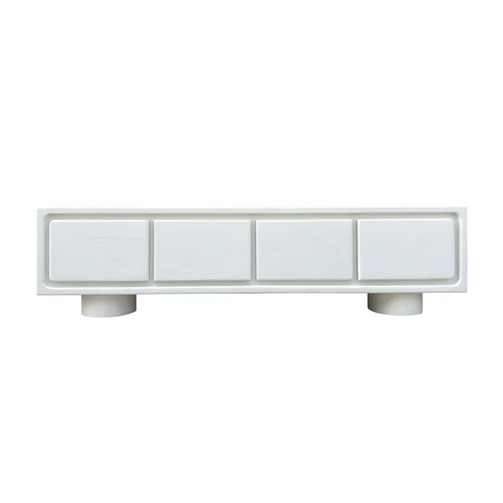 Opaline TV Unit Pure White - 230cm